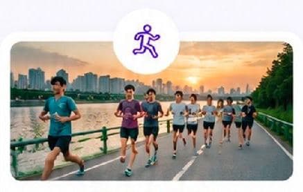 중랑천 러닝크루